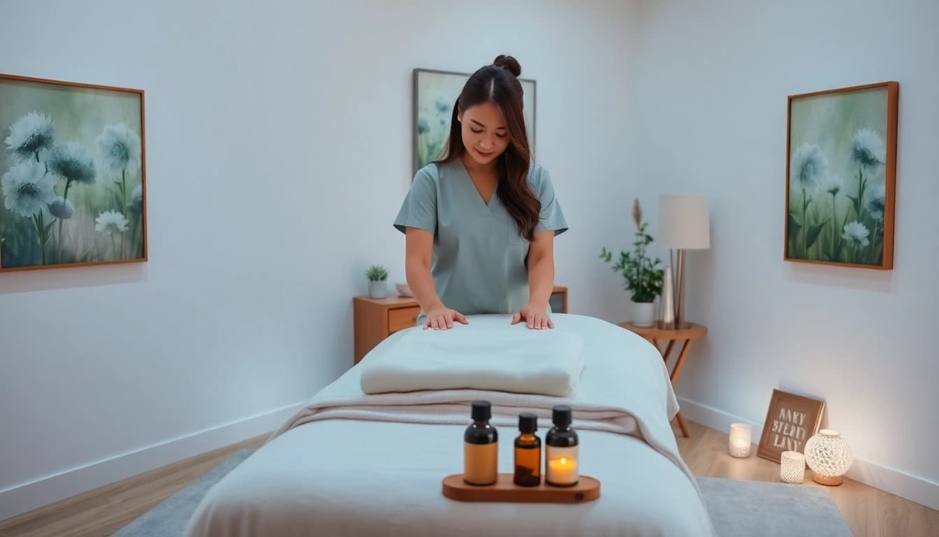 Experience relaxation with 동탄출장마사지 in a serene massage environment.