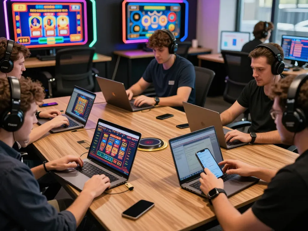 Exciting online gambling experience at 3win platform with players engaged in diverse games.