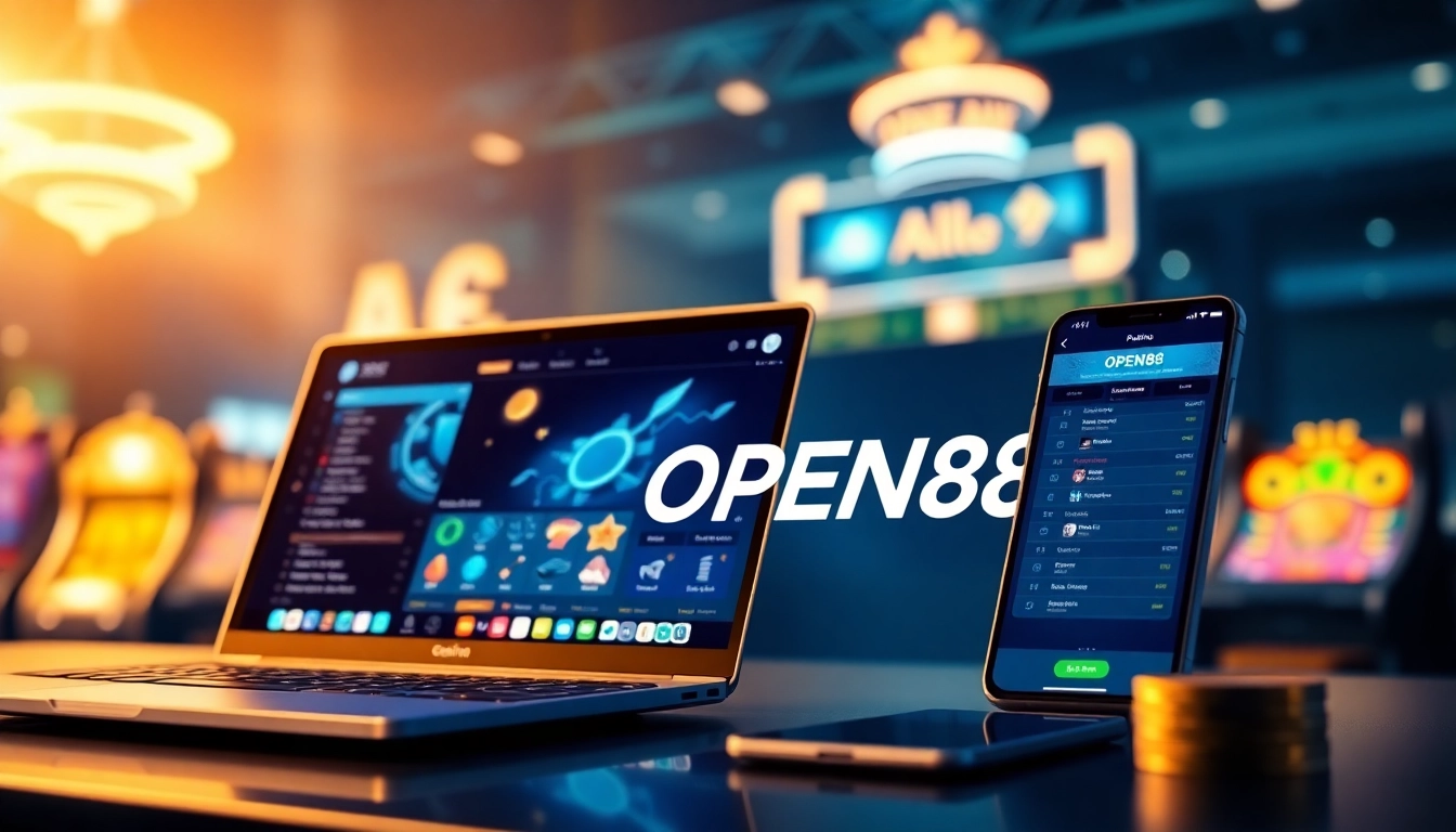 Experience the thrill of OPEN88 online casino with a modern interface and engaging games.