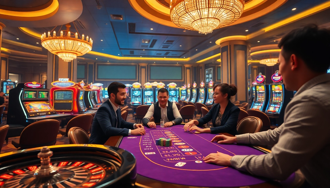 Experience thrilling gameplay at 58WIN with vibrant casino tables and exciting betting action.