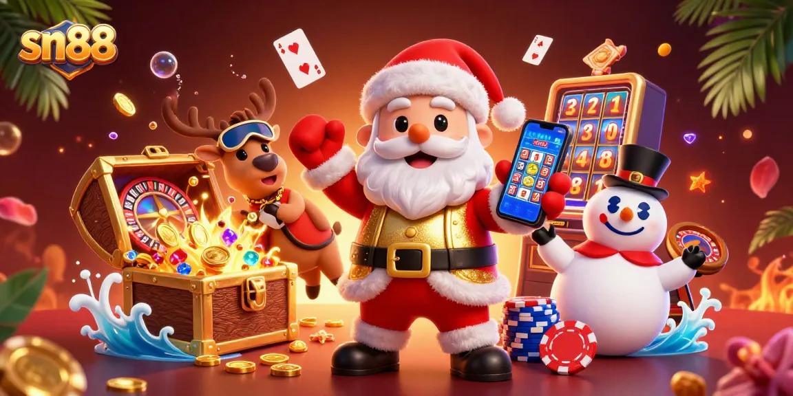 Experience thrilling slots action with sn88 in a vibrant casino scene featuring friendly characters and dynamic game elements.