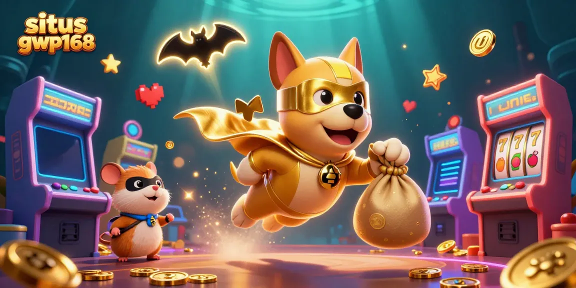Situs gwp168 memberikan pengalaman bermain game yang menarik dengan karakter kartun dan elemen kasino.