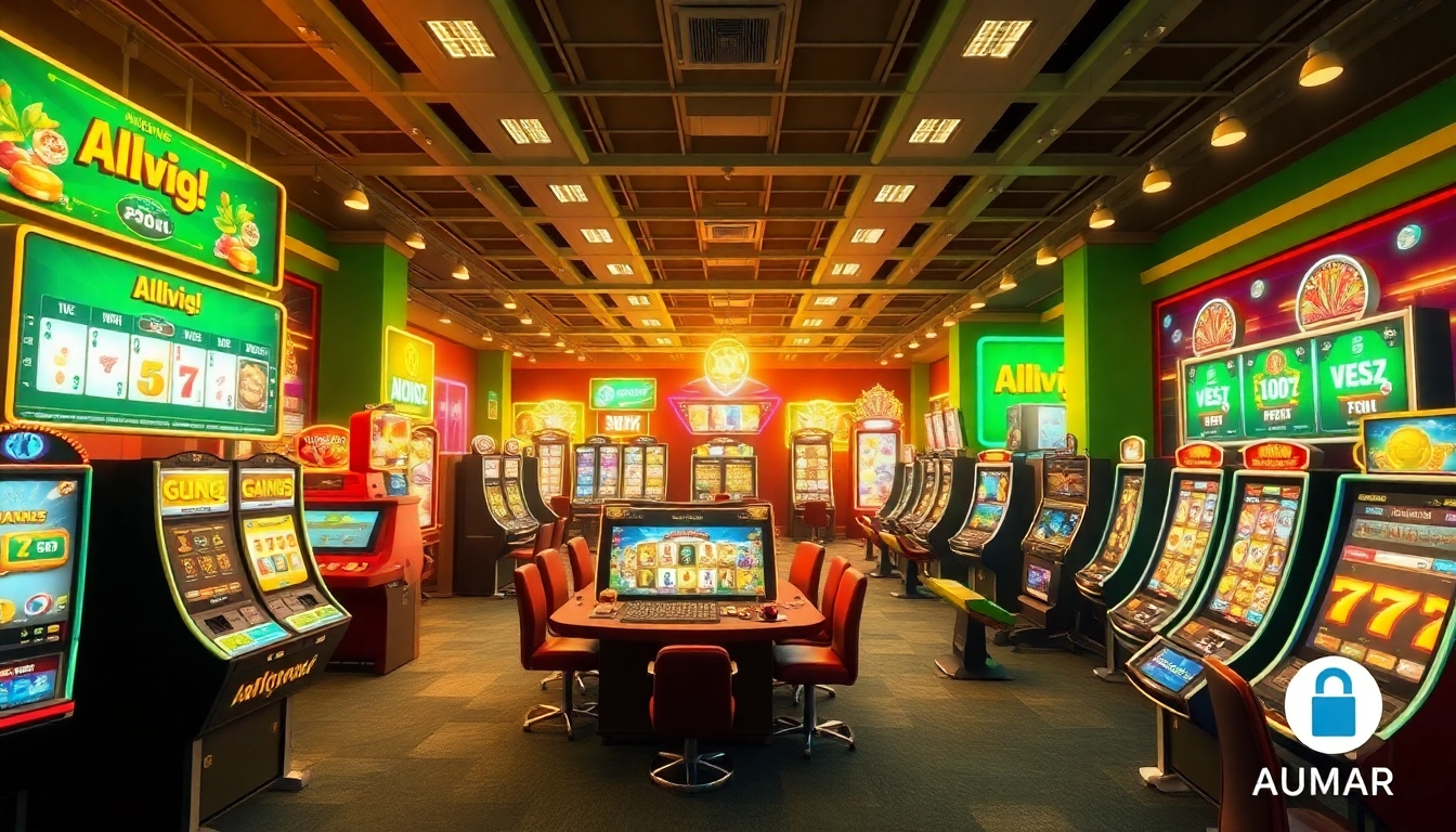 Rikvip online gaming platform showcasing diverse games, vibrant colors, and secure payment interfaces.