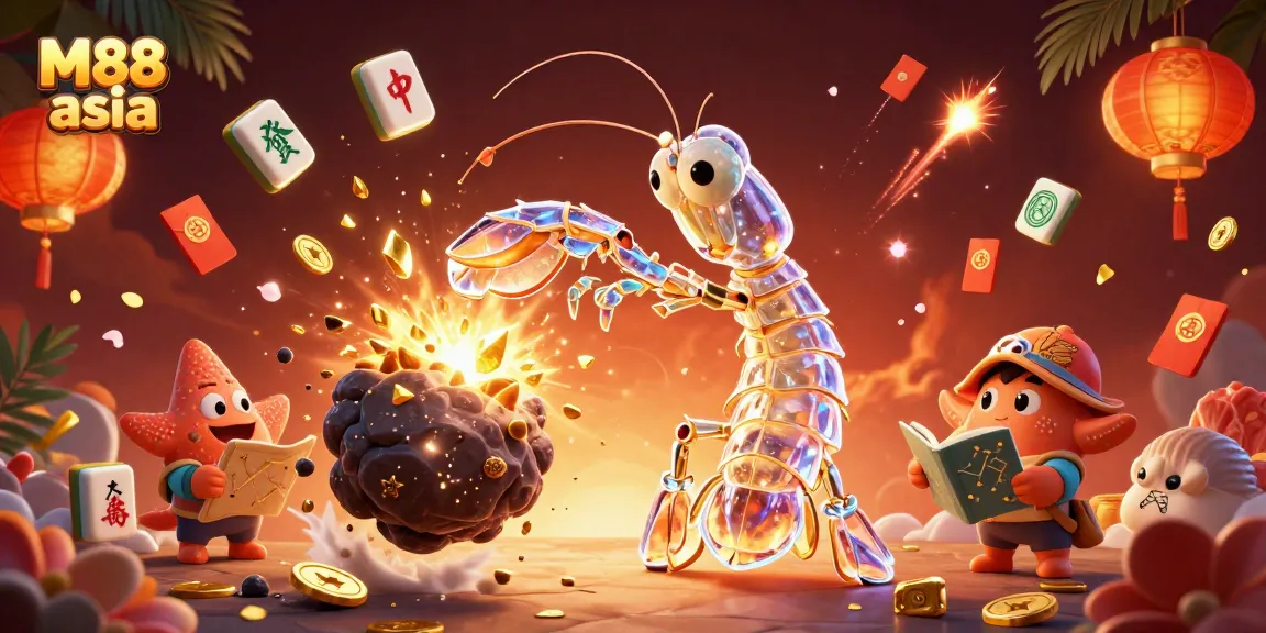 Engage in thrilling gameplay at M88 asia with vibrant 3D scenes of casino excitement and fortune.