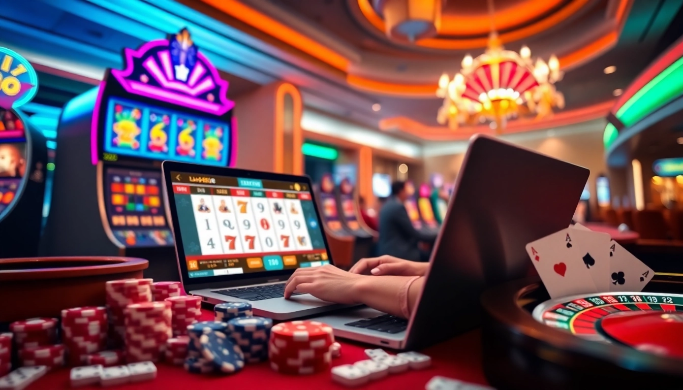 Experience thrilling moments at https://luck88.bar/ with dynamic online casino gaming visuals.