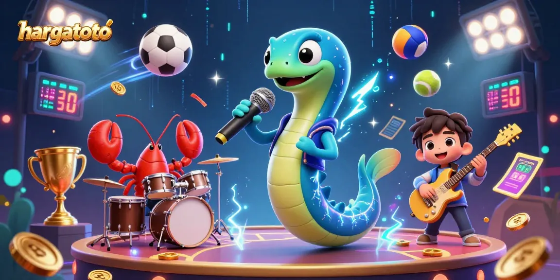 Enhance your hargatoto experience with vibrant underwater casino scene featuring dynamic DJ performance.