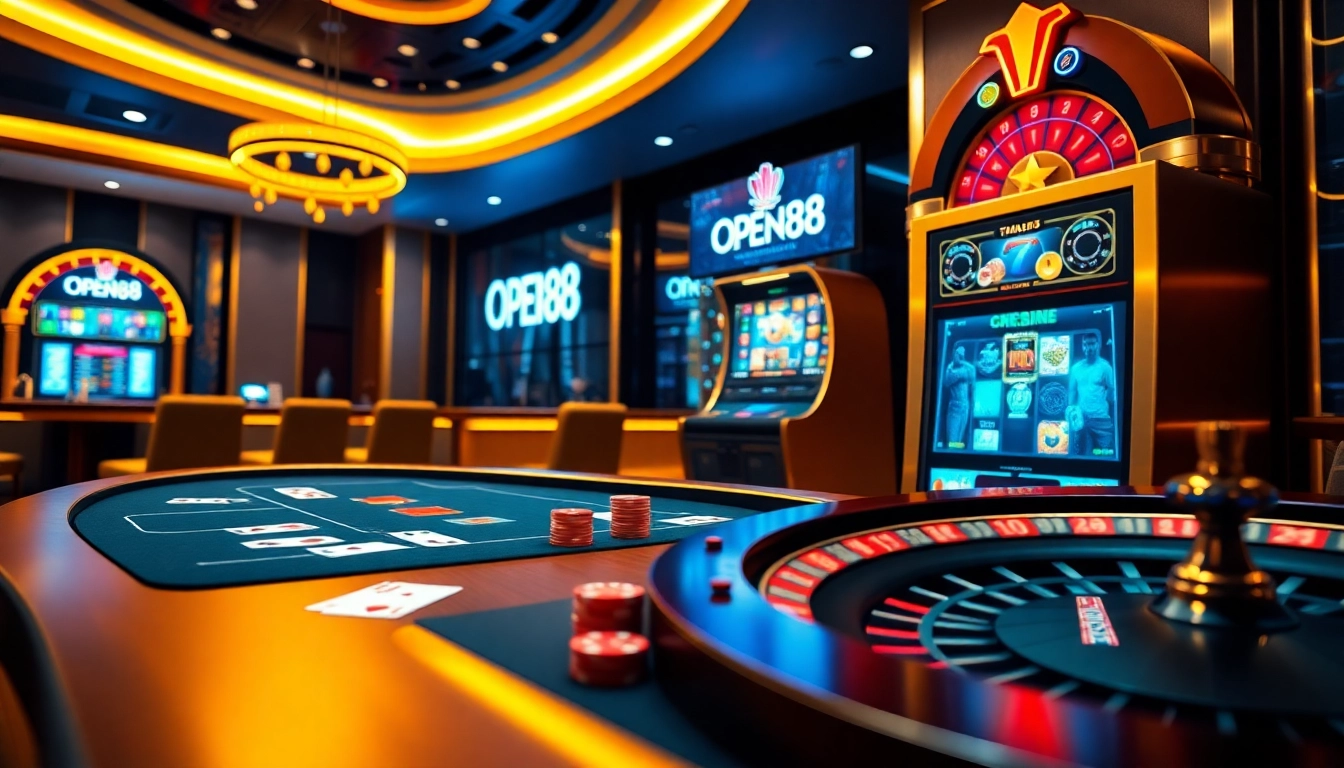 Experience the excitement of OPEN88 with dynamic casino gaming, including poker, slots, and roulette.