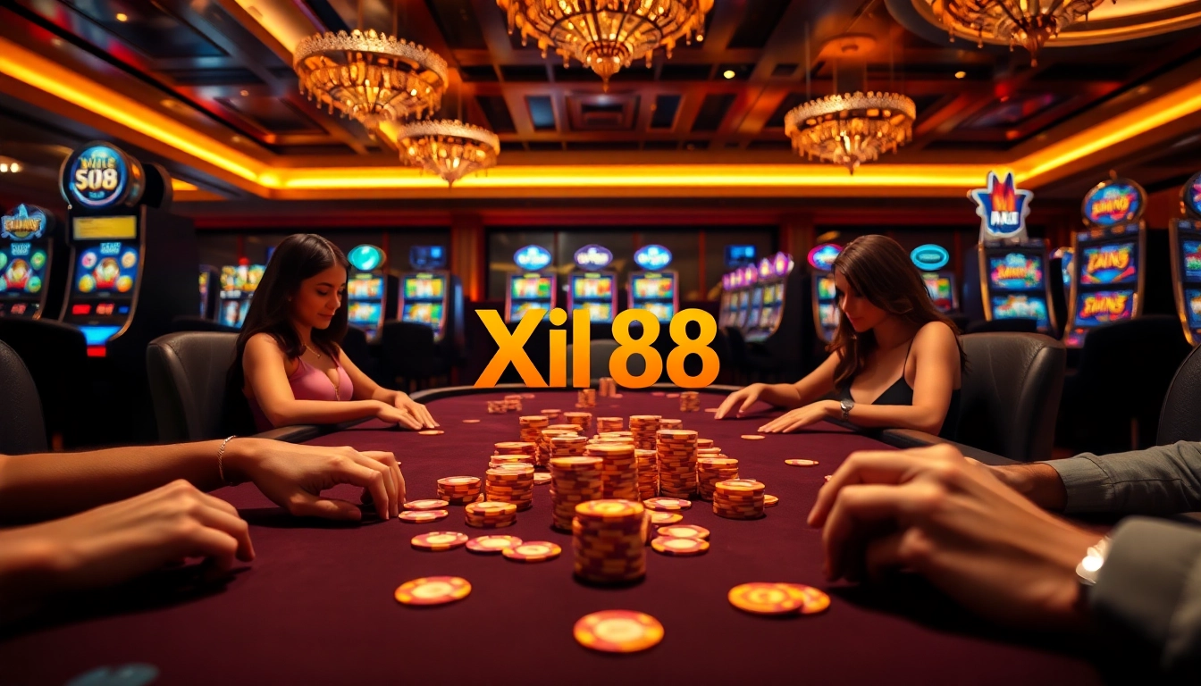 Experience the thrill of winning at Xin 88 with vibrant casino games and tables.