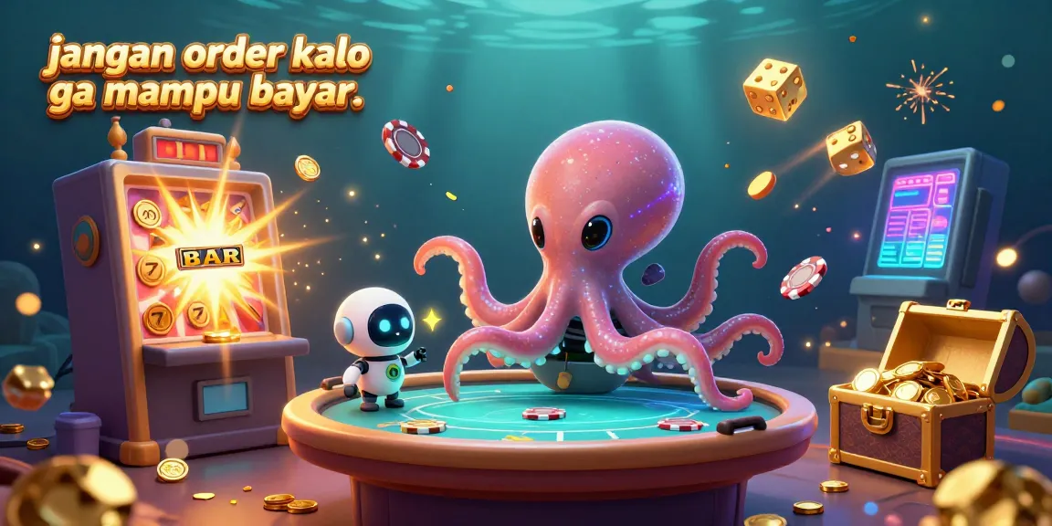 Engage with thrilling casino action as you explore jangan order kalo ga mampu bayar.. in this vibrant underwater scene.