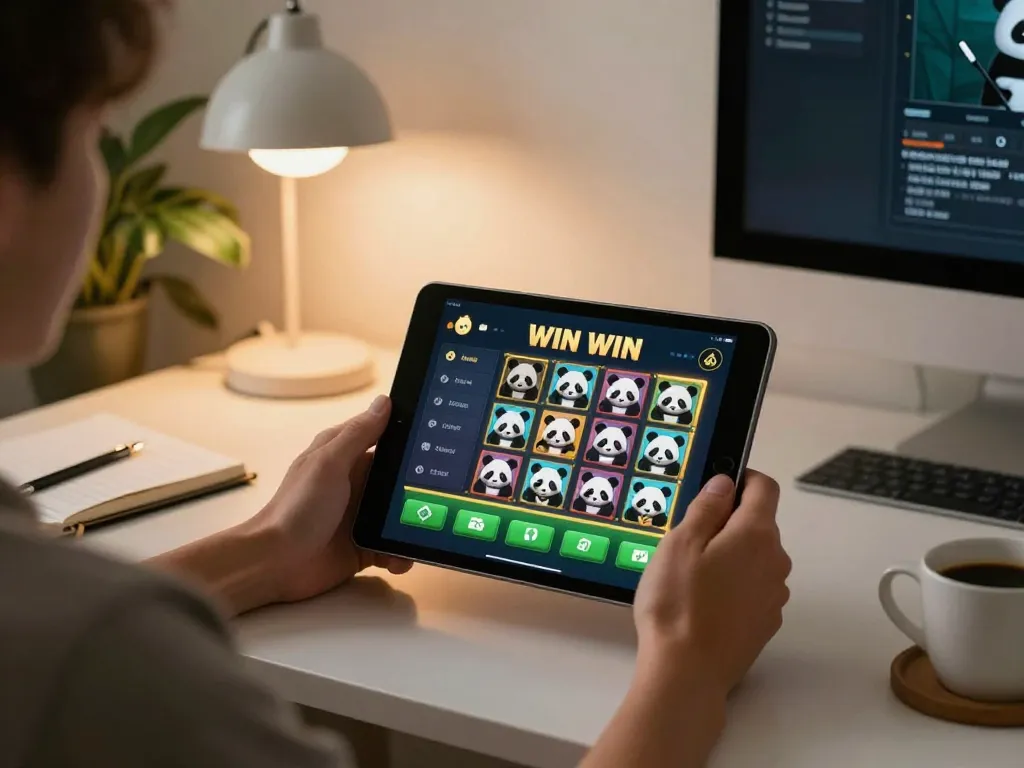 Rasakan permainan panda win dengan slot online yang menarik di lingkungan rumah yang nyaman.