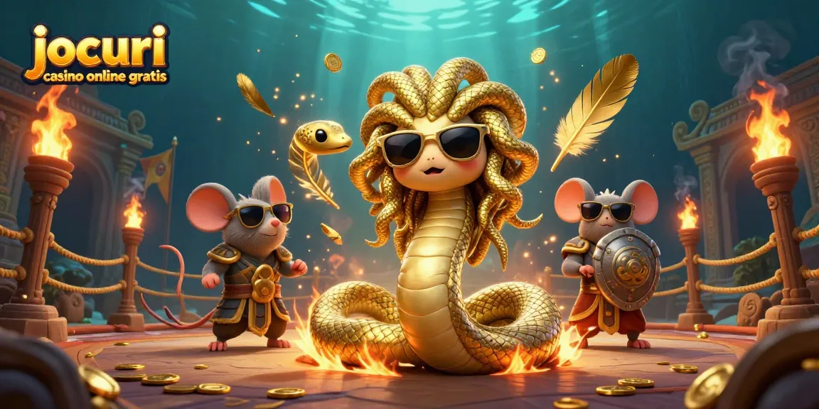 Joacă jocuri casino online gratis și descoperă lumea păcănelelor printr-o ilustrație vibrantă și captivantă.