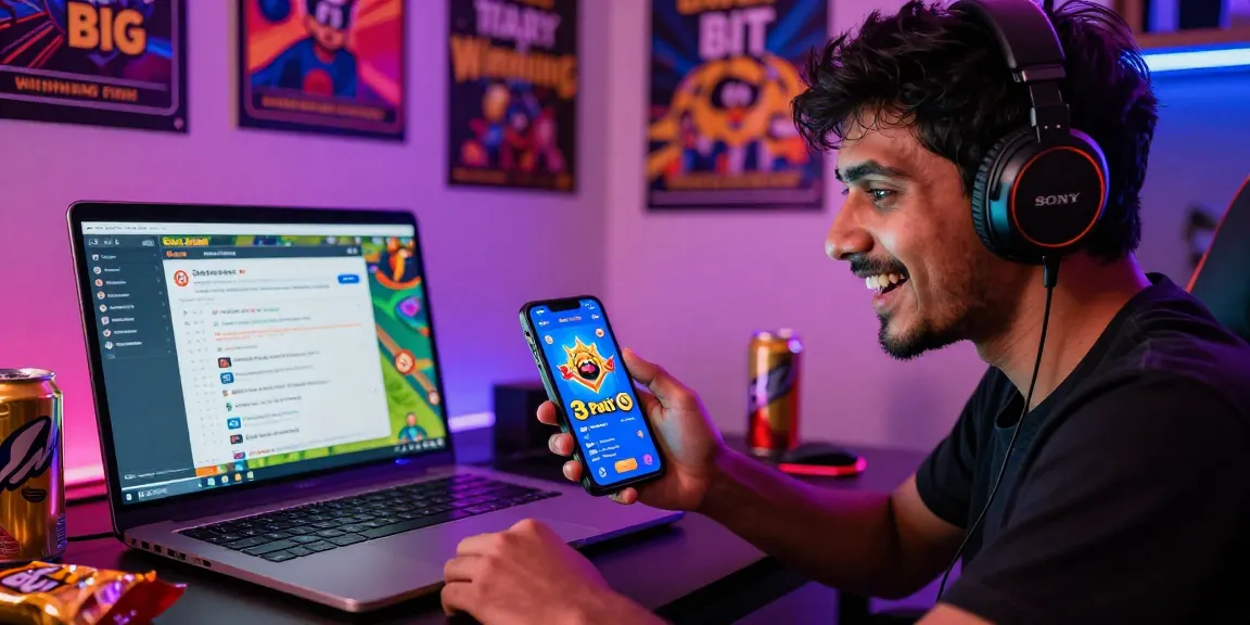 3 Patti Loot app showcased with player excited for full details of online gaming experience in Pakistan