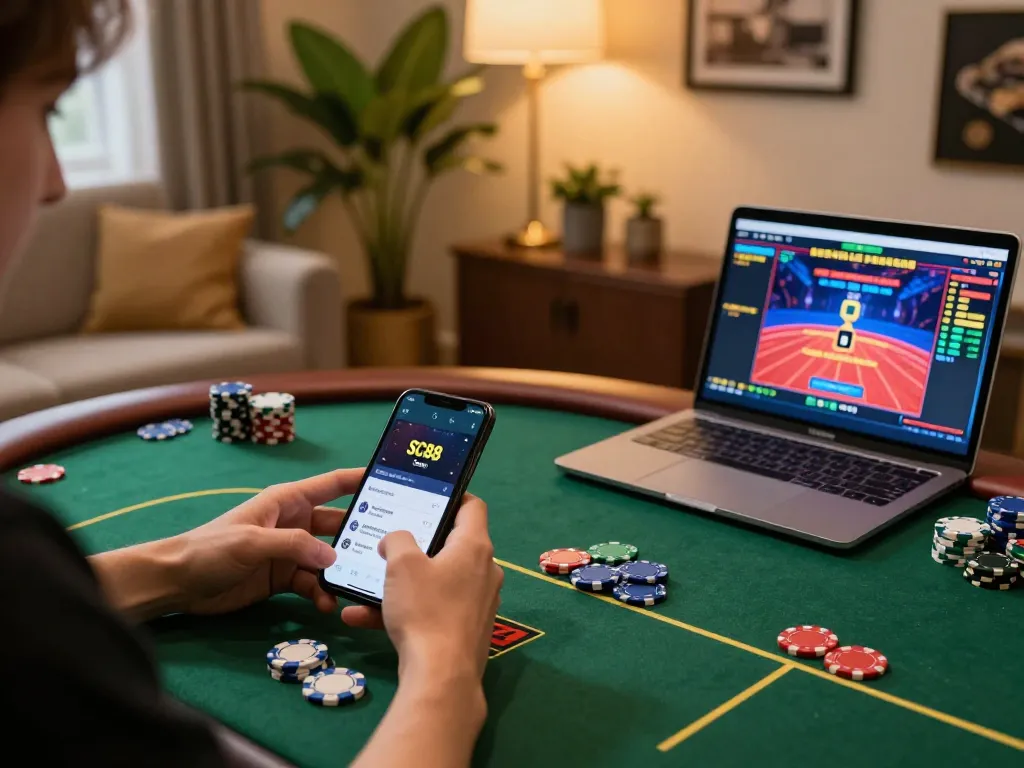 Engaging with SC88 Com app for a strategic online gaming experience.