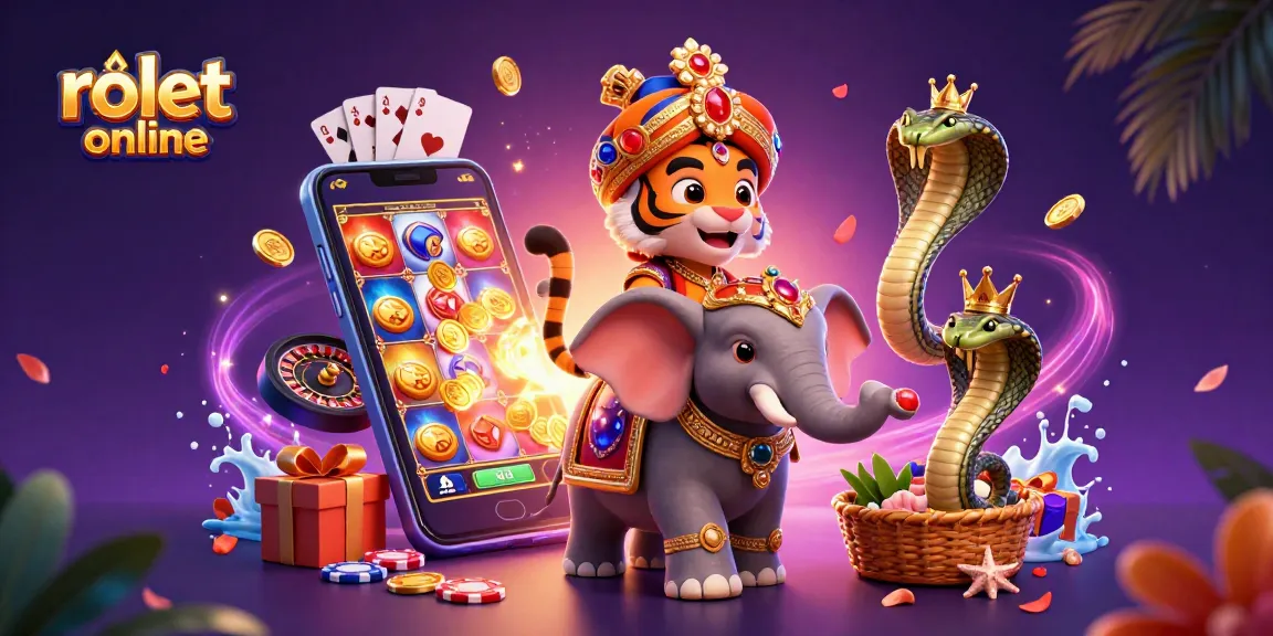 Engage with rolet online by exploring a vibrant 3D casino scene full of lively characters and games.