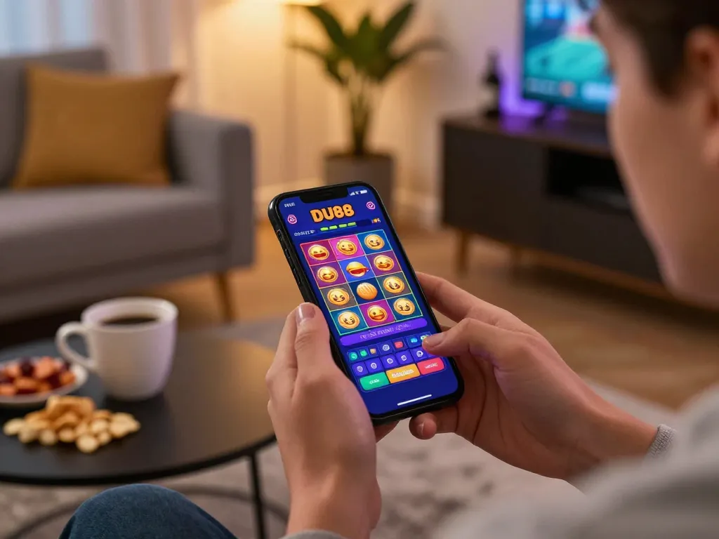 Engage with the DU88 casino app while enjoying a relaxing home gaming experience.