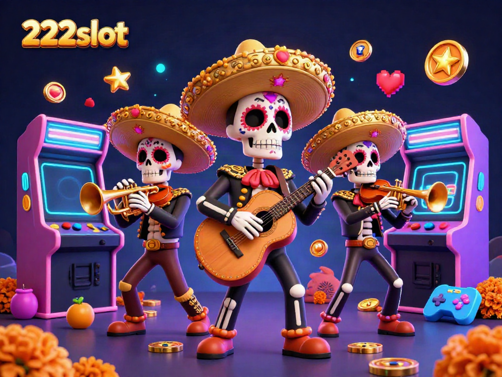 Rasakan sensasi bermain di 222slot dengan mariachi cantik dan mesin slot berwarna-warni.