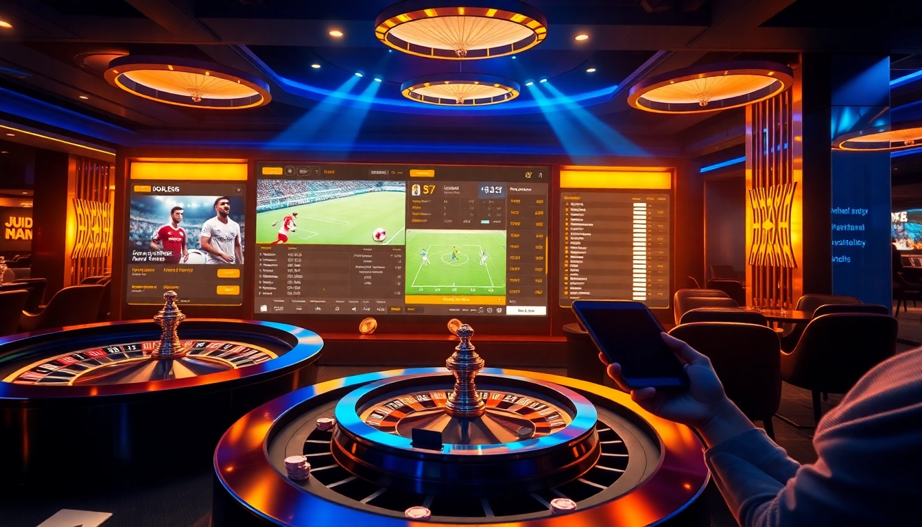 Experience the thrill of Judi Bola Online with live soccer betting, vibrant graphics, and exciting gameplay.