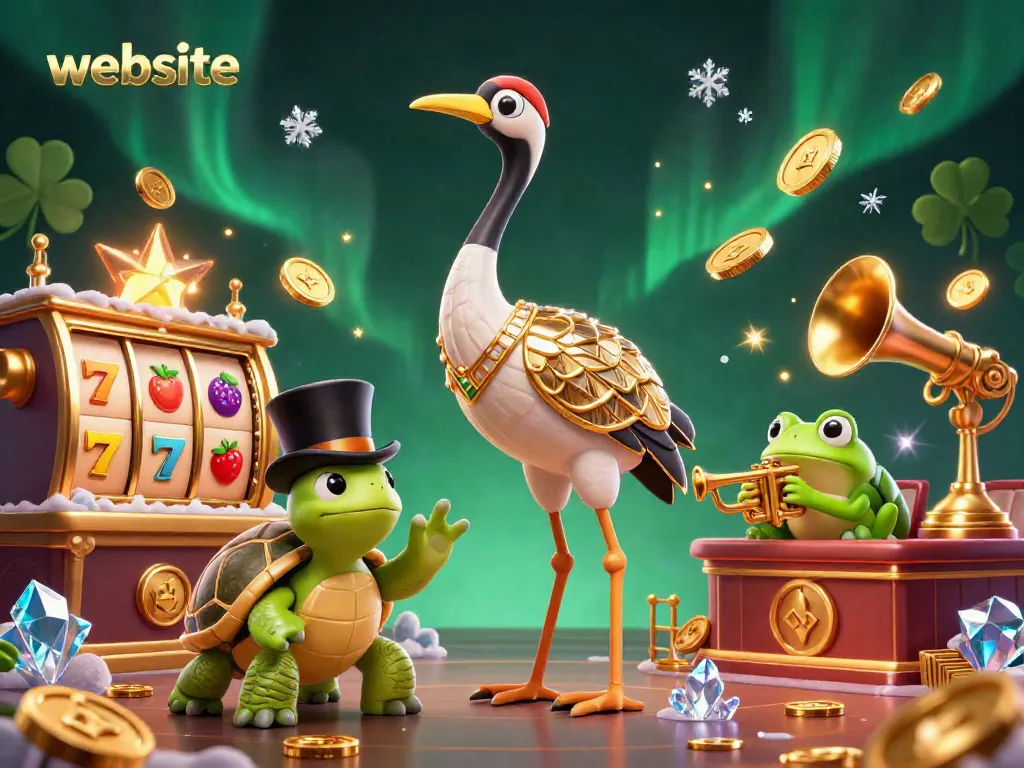 Slot gacor menarik di website dengan karakter kartun 3D dan elemen jackpot menarik.