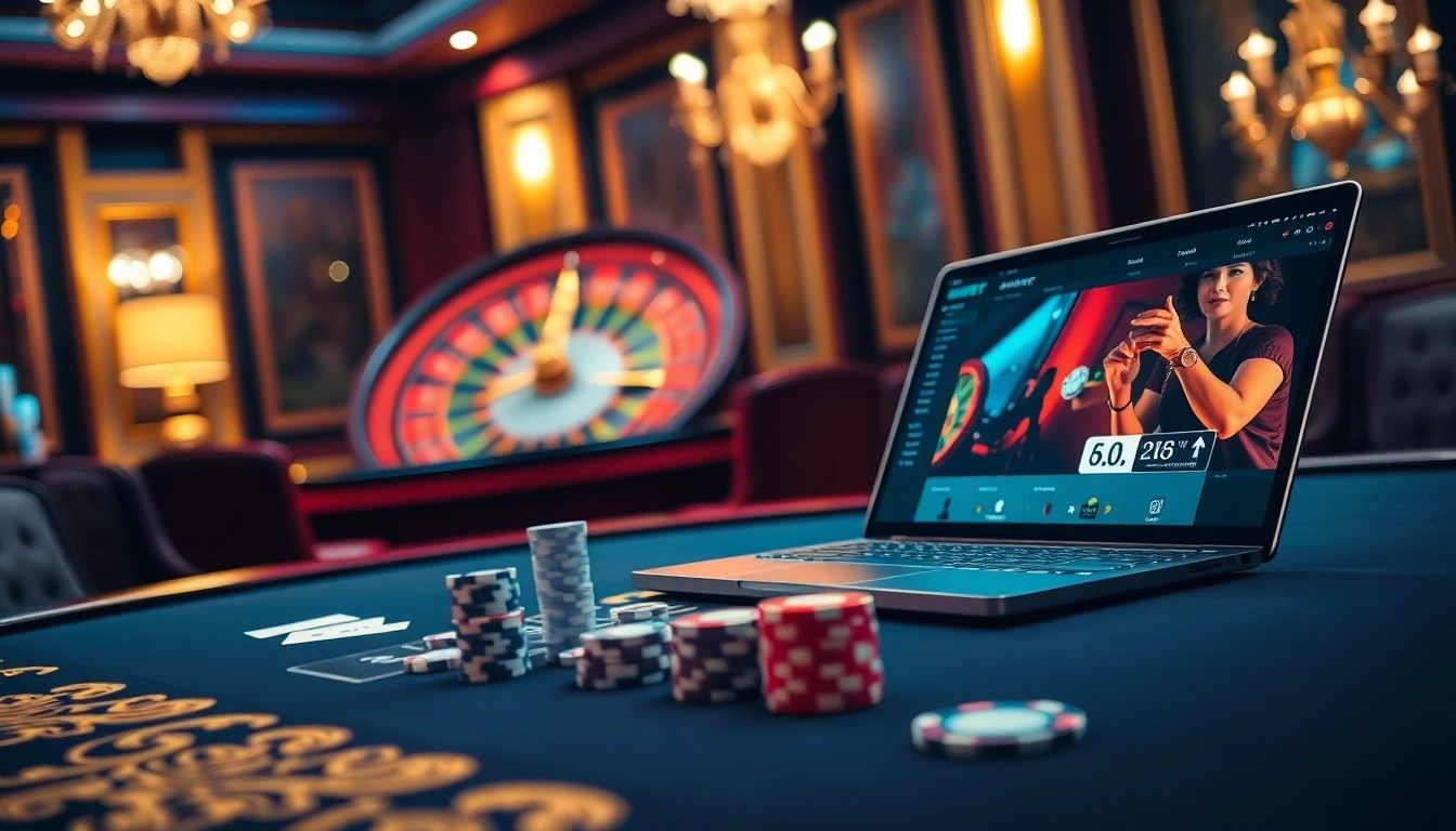 Experience the thrill of online betting at 8kbet, featuring vibrant gaming tables and sleek interfaces.
