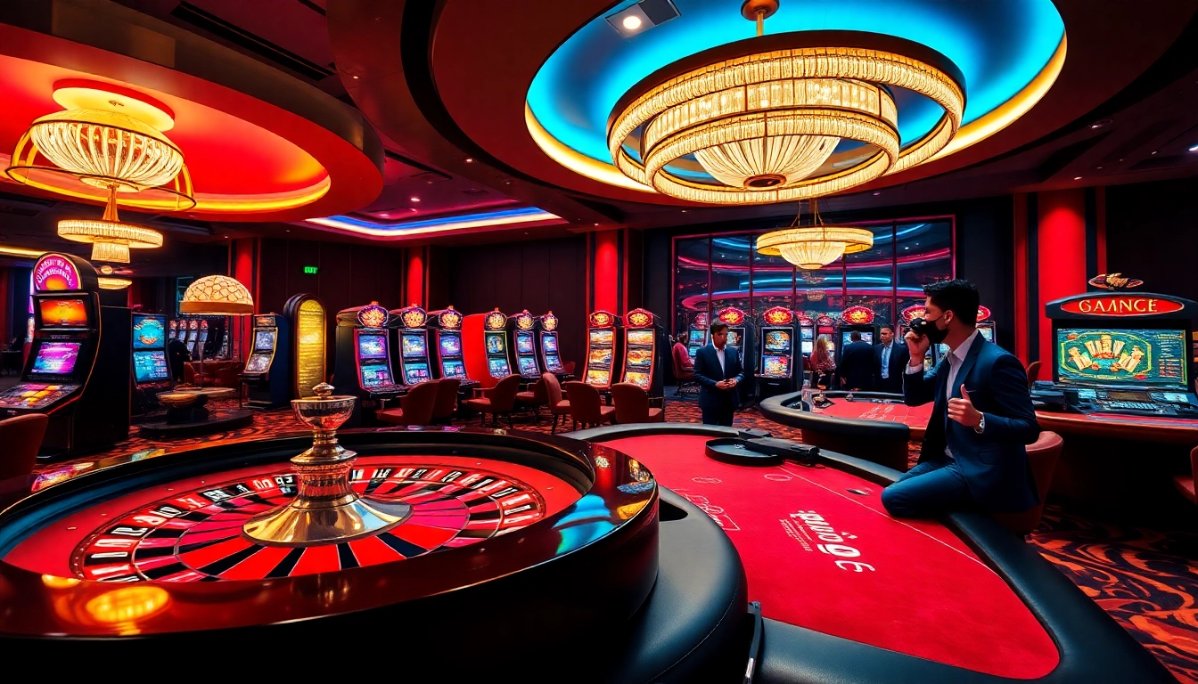 Experience the excitement of inatogel88 with professional dealers at a vibrant casino.