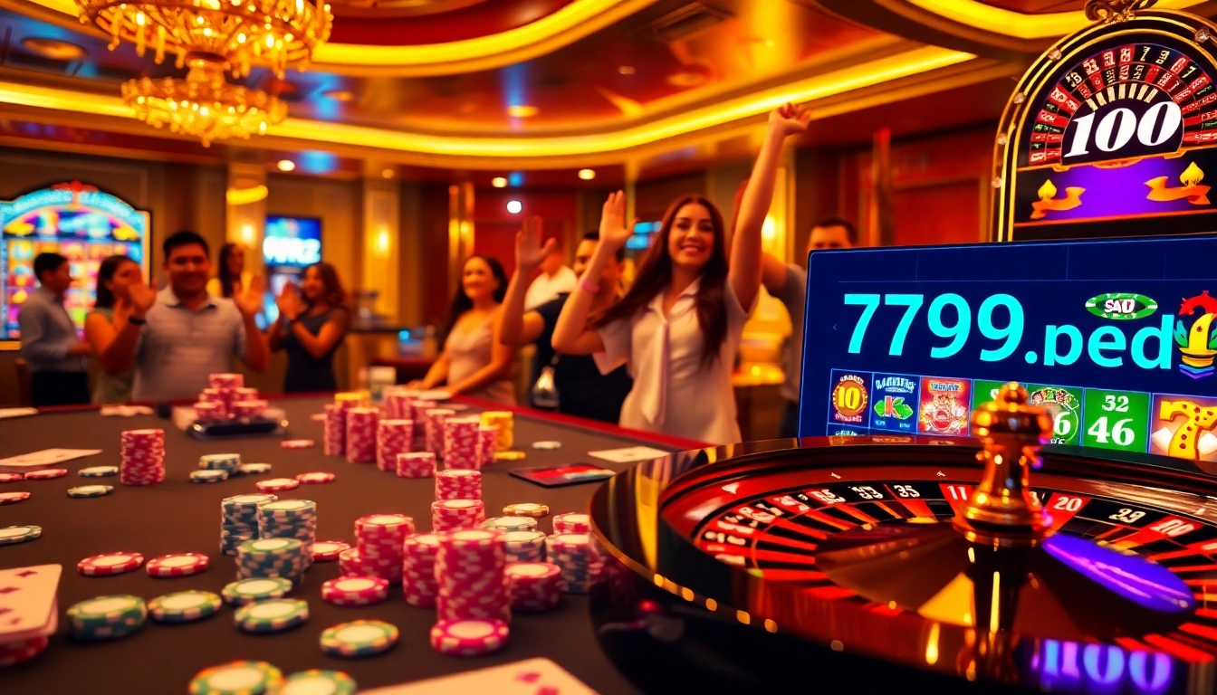 Experience thrilling gambling at 789pa.in.net with exciting casino tables and vibrant gaming scenes.