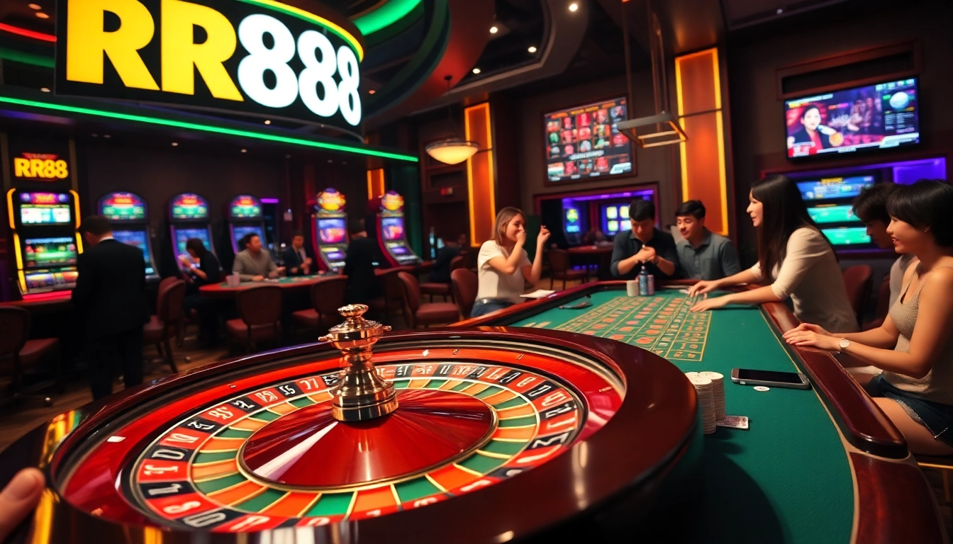Experience the thrill of RR88 with vibrant casino games and exciting betting action.