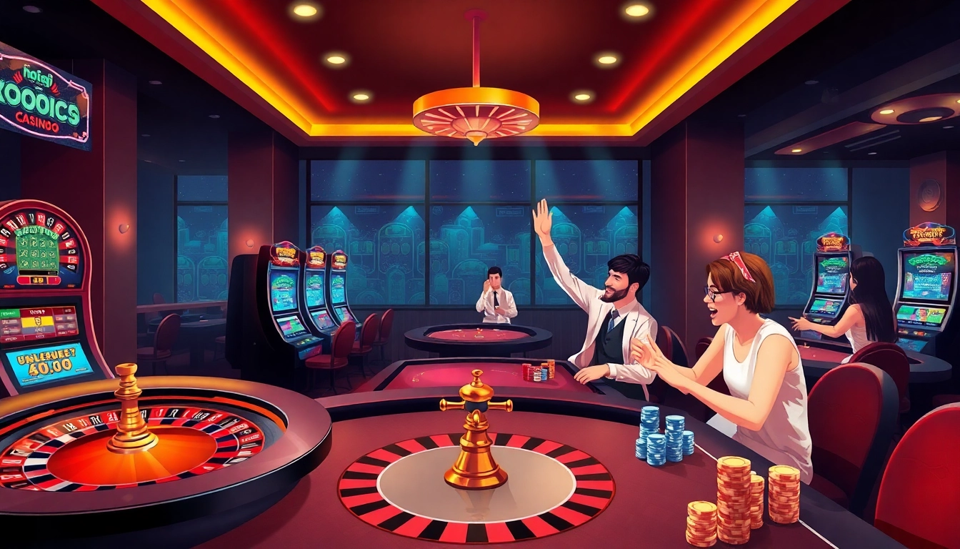Experience thrilling gameplay at nohu90 with exciting slots and roulette action.