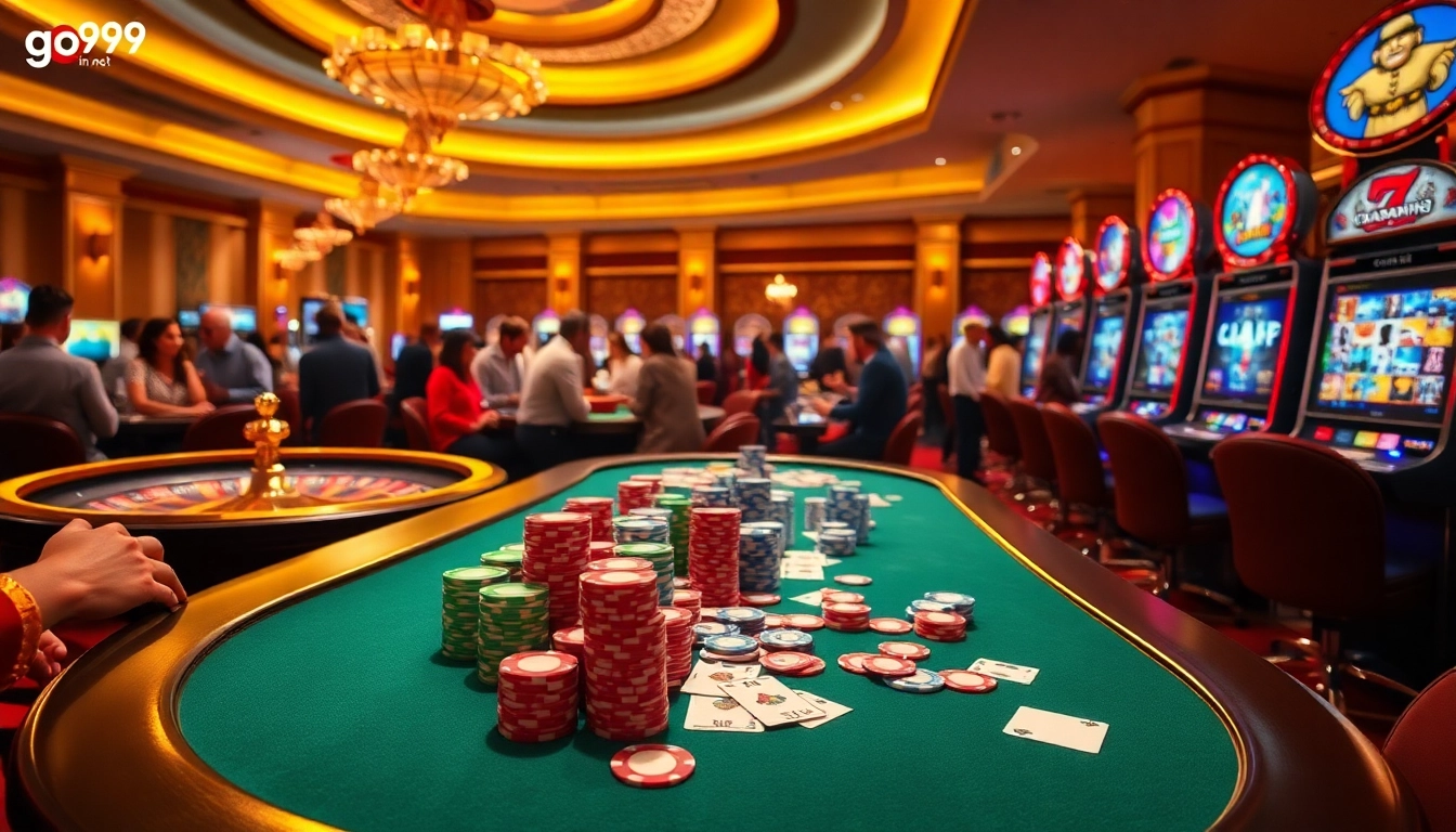 Experience thrilling gameplay and vibrant casino action at go999.in.net featuring poker, roulette, and slot machines.
