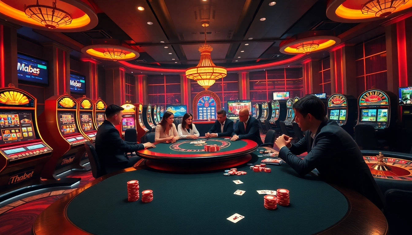Engage with thrilling casino action at https://thabet88.site/ featuring poker, roulette, and vibrant slots.