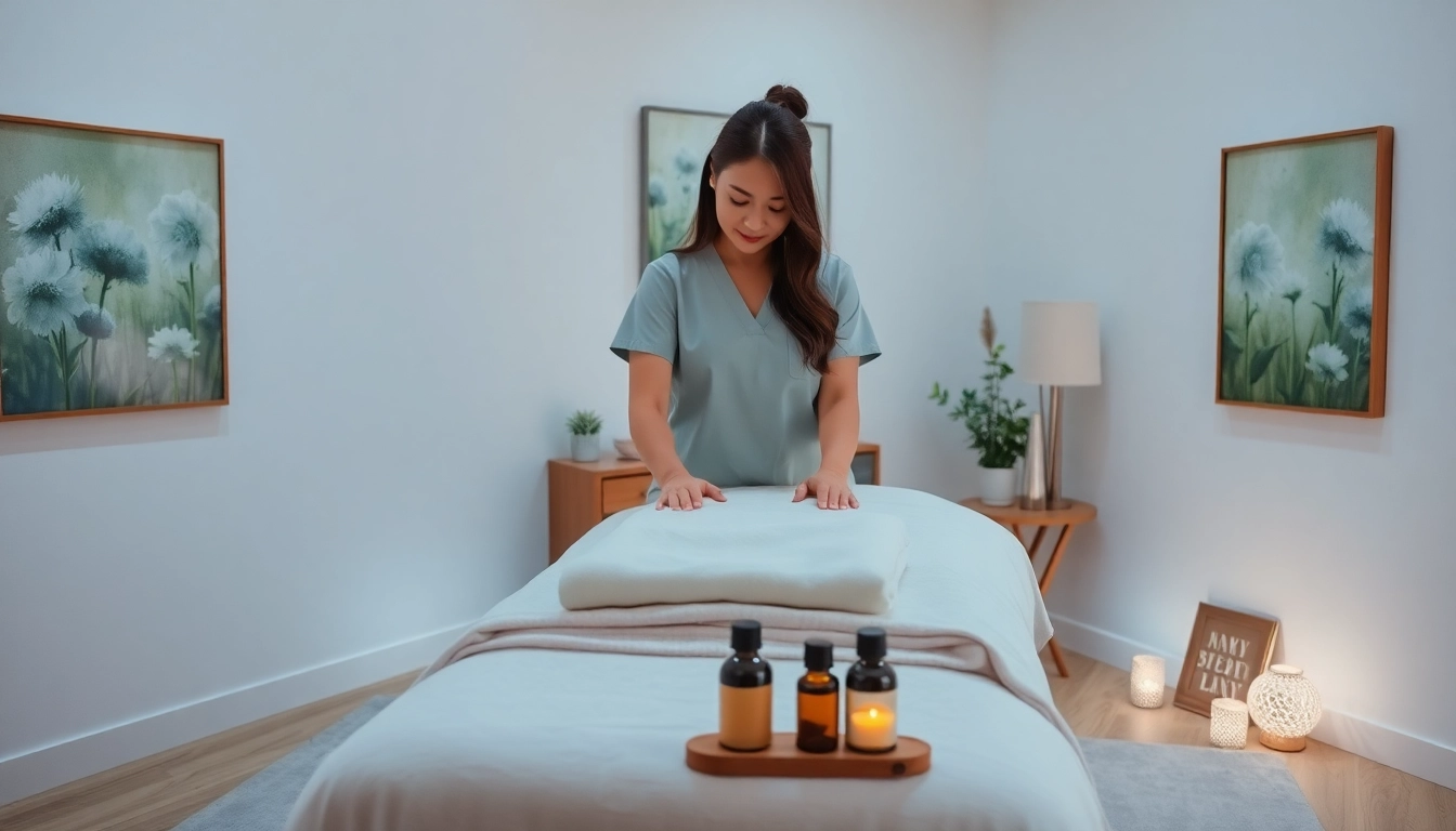 Experience relaxation with 동탄출장마사지 in a serene massage environment.