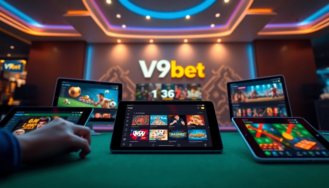 Experience V9bet's exciting online casino with diverse gaming options and a user-friendly interface.