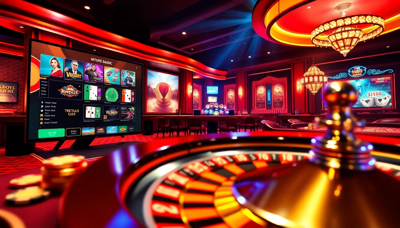 Experience the thrill of online gambling at https://78winel.com/ with vibrant casino scenes and exciting gameplay.