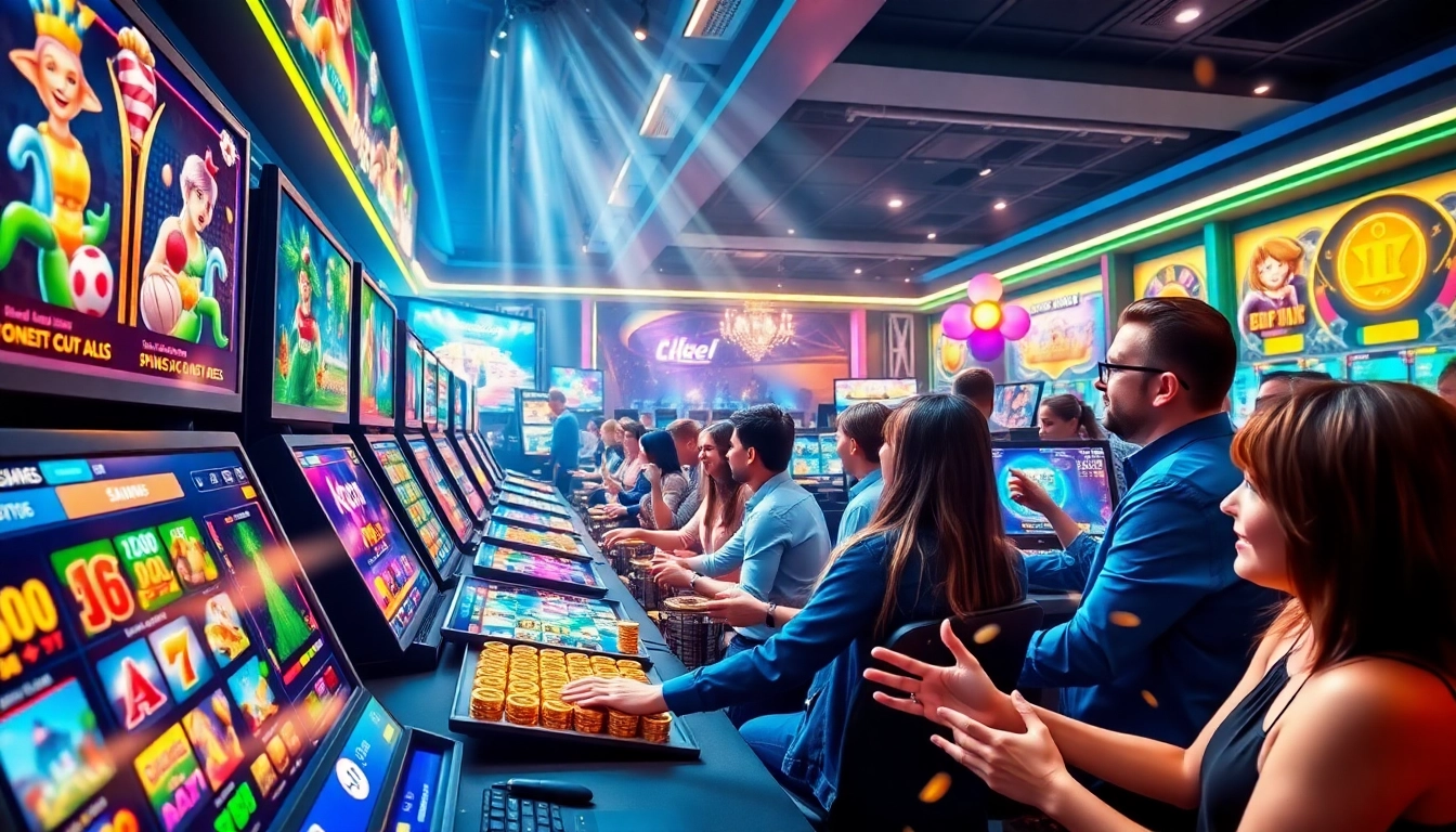 TR88 online gaming with vibrant casino visuals and engaging players.