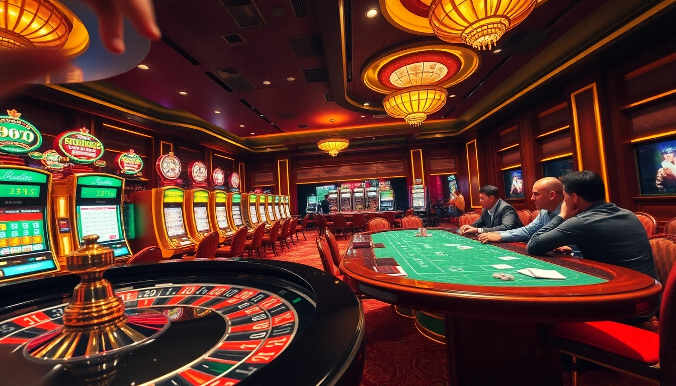 Experience the thrill of high-stakes play at https://kong88.win with vibrant casino visuals featuring roulette and poker.